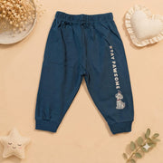 Boys Sky Blue Striped Disney 101 Dalmatians Sweatshirt & Jogger Set