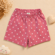 Baby Girls Best Friend Polka Dot Ruffle Top and Shorts Set