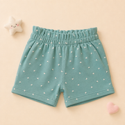 Baby Girls I Love My Mommy Ruffle Top and Shorts Set