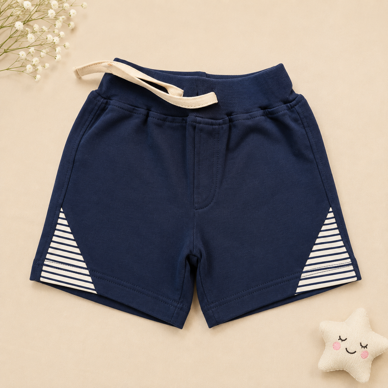Baby Boys Little Copter Tee and Navy Shorts Set