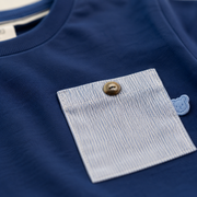 Bear Print Cotton T-Shirt & Shorts Co-ord Set for Boys