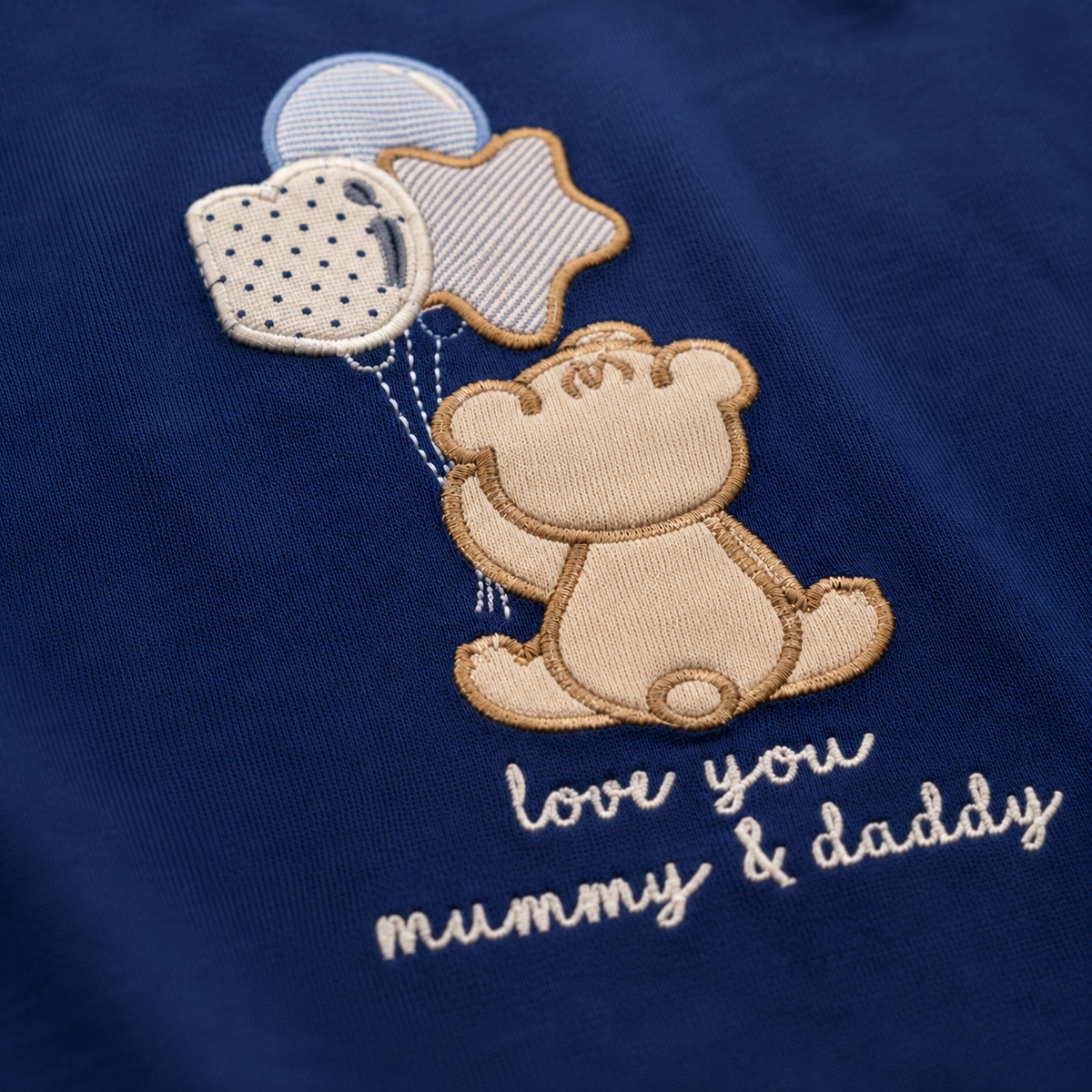 Bear Print Cotton T-Shirt & Shorts Co-ord Set for Boys