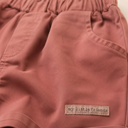 Safari Animal Print Cotton T-Shirt & Shorts Co-ord Set for Boys – Dusty Brown