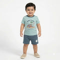 Boys Summer Vacation Graphic Tee and Shorts Set (1-3 Years)