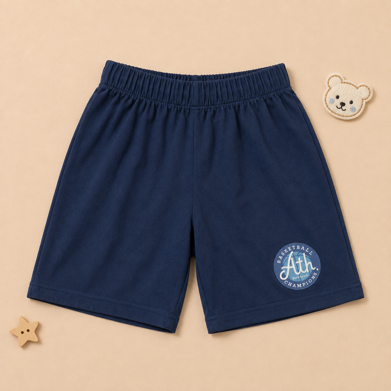 Boys New York City Athletic Striped Tee and Shorts Set