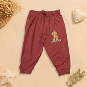 Boys Charcoal Grey Lion King Simba Polo Sweatshirt & Jogger Set