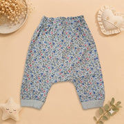 Baby Girls Sage Green Bunny & Floral Diaper Pant Set