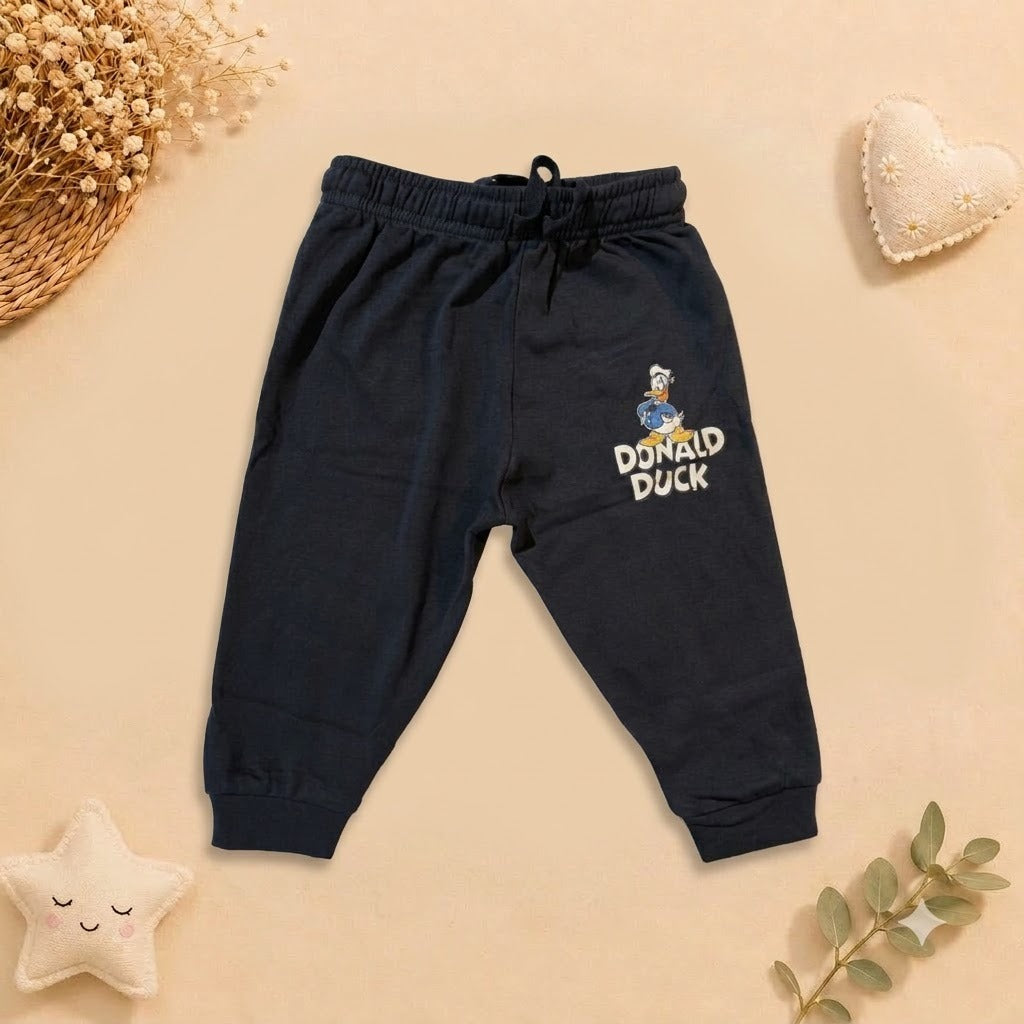 Boys Sage Green Donald Duck Polo Sweatshirt & Jogger Set